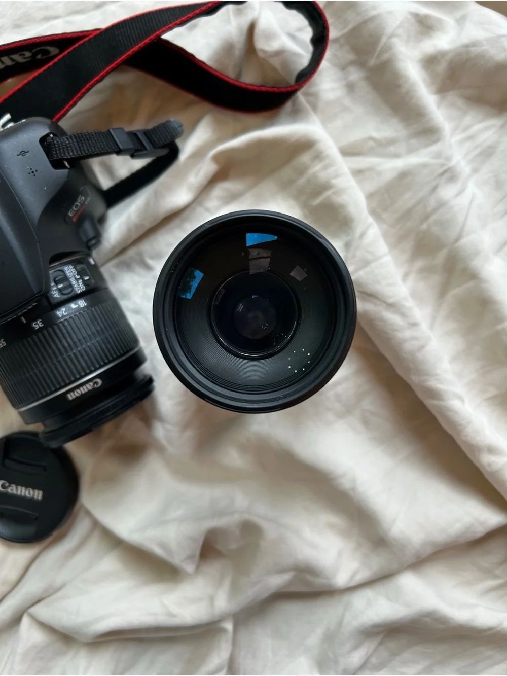 Canon Rebel T6 with set of 2 Zoom Lens